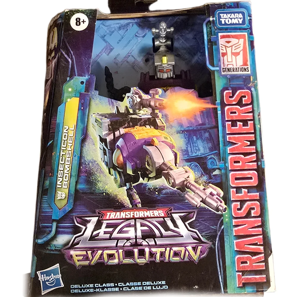 Takara Transformers Legacy Evolution Insecticon Bombshell - Purple and Black - Picture 3 of 4